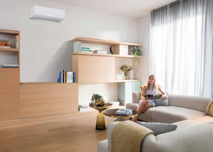 Why choose Daikin s Sensira R-32 Efficiency Sensira R-32 creates a comfortable interior environment while maintaining excellent energy efficiency ratings.