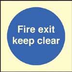 event of fire. It is permissible for exit doors to open inward if they are serving less than 50 persons and are not immediately at the bottom of a staircase.