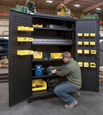 part of your solution to add height, durability, and efficiency to your storage space.