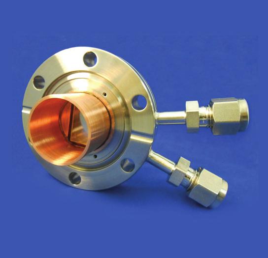 Diamond Windows for Synchrotron Applications Water Cooled X-Ray UHV Windows Seal Type Braze Maximum Temperature 200 C Minimum Temperature Maximum Rate of Temperature Change Window Roughness Leak Rate