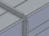 Solid Filtered High Strength Construction "V" Steel construction utilizes laminate steel design for