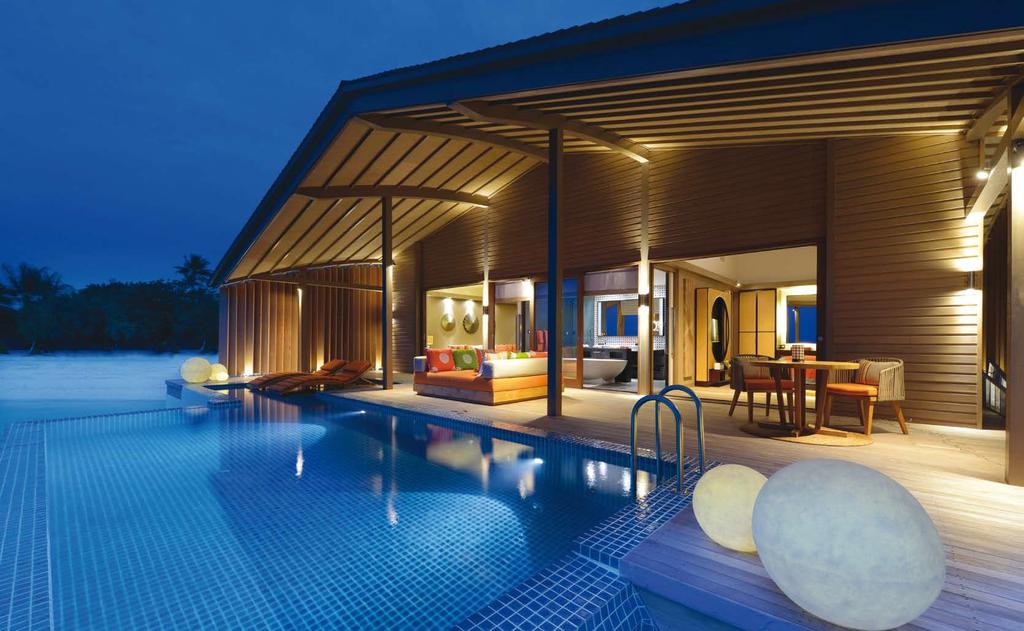 A Modern Masterpiece Finolhu Villas by Meriem Hall Design Winner of the Beach Hotel