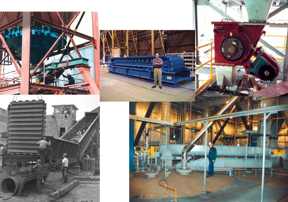 CONVEYORS & FEEDERS Williams manufactures a variety of rugged, heavy duty Conveyors and Feeders built to match the superior strength and long service life of our crushers, grinders, and pulverizers.