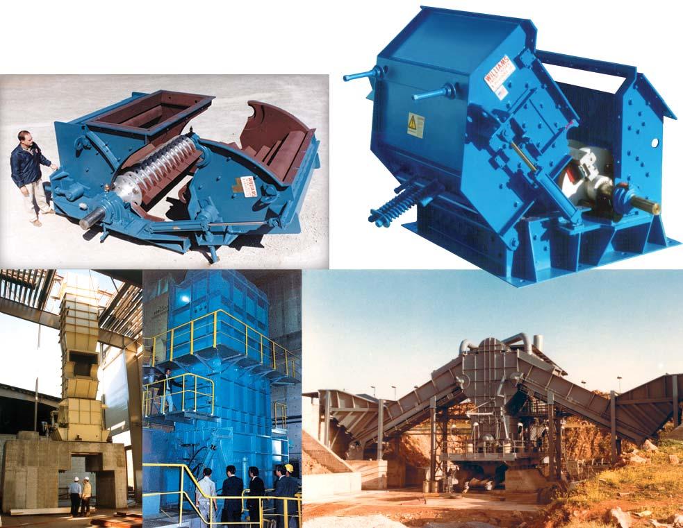 IMPACTORS Williams manufactures large Primary & Secondary Impact Crushers including the Willpactors and Nuggetizers Series.
