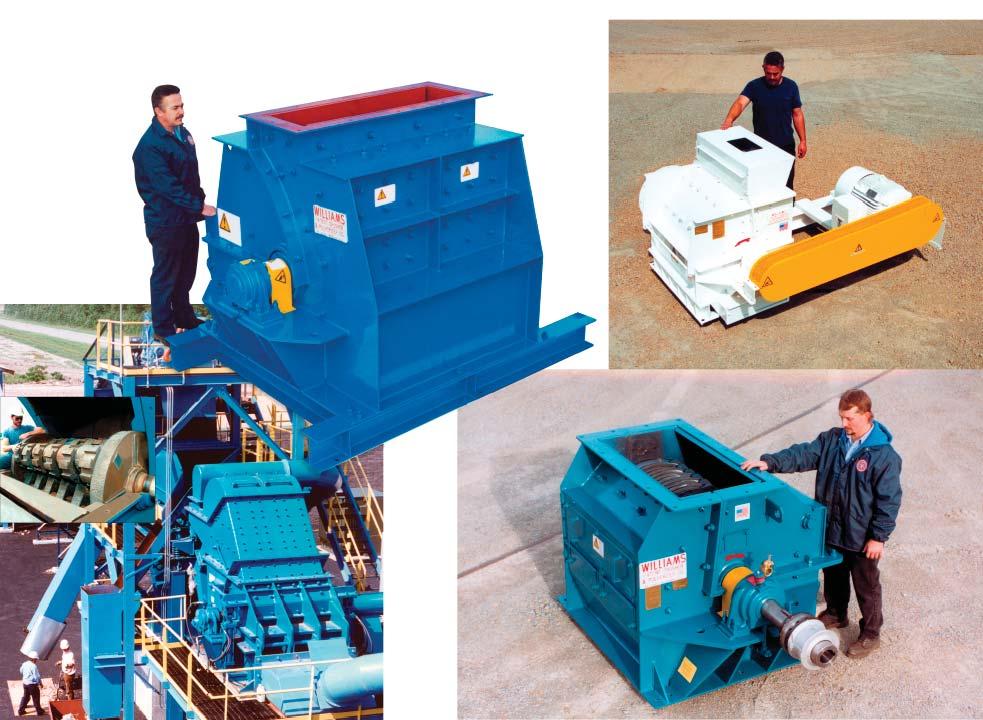 Williams manufactures a large variety of Hammer Mills to handle virtually any size reduction job.