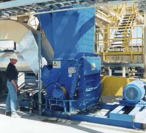 Impact Dryer Mills are very much like Roller Mills except the primary crushing unit is a Hammer Mill.