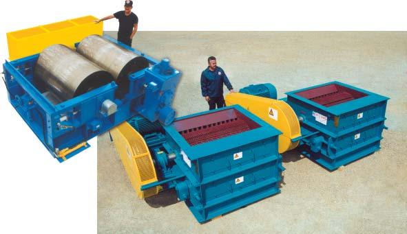 SHREDDERS Williams produces a variety of specialty shredders for different industries.