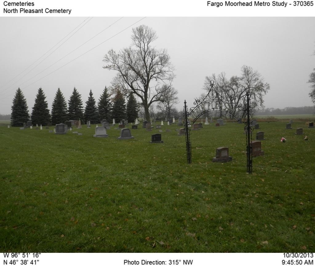 2.3 Hemnes Cemetery Richland County, ND As of the date of this report, this cemetery is located within the designated staging area for the Project.