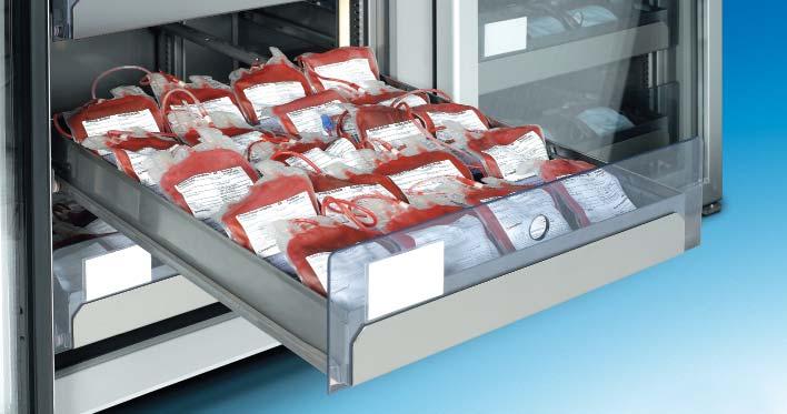 Blood bank refrigerators /BBR & Mini Series Operating temperature: + C.