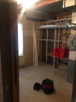 1. Utility Room Utility Room Walls and ceilings