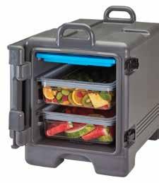 Ultra Pan Carrier S-Series UPCS400 Tough exterior shell and thick foam insulation keeps food fresh and safe for hours.
