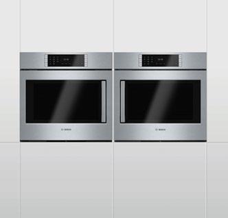 Wall Oven Inspiration Gallery Built-in Wall Ovens 55 Flush or Proud Install All Bosch wall ovens can be installed flush for a sleek European look or proud