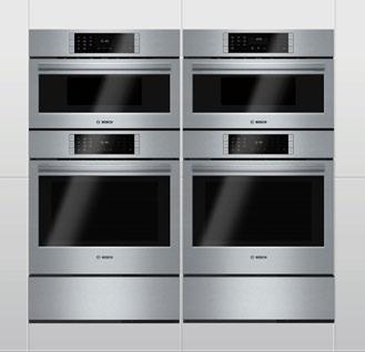 HBLP751UC and HSLP751UC shown Triple Stack Together, these combination oven units together give the home chef a versatile baking center in a small footprint.