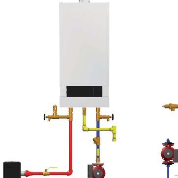 prevent excessive hot water supply to the circuit when the DHW is