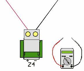 Each call point must be series connected with a 5.1V ( 1 / 4 W min.) Zenner Diode between positive and negative (refer to the drawing on the left). This Zenner Diode is included in PUL-VSN call point.