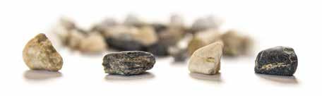 INSTALLATION INSTRUCTIONS 01Pebbles or other suitable Pebble Selection materials ranging in
