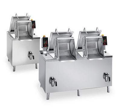 MULTICOOKER AUTOMATIC COOKERS THE MULTICOOKER RANGE OF MACHINES, DESIGNED FOR LARGE-SCALE CATERING, CONSISTS OF 21 MODELS, WITH ONE OR TWO TANKS, ALL