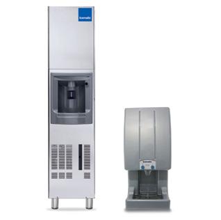 DI SERIES THE ICEMATIC DI SERIES DISPENSER LINE CONSISTS OF TWO MODELS: DX35, VERTICAL GOURMET ICE DISPENSER AND TD130 FOR CUBELET SHAPED ICE AND WATER DISPENSING.