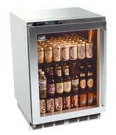 Kalamazoo offers the first outdoor refrigerator with a glass door that can properly and beautifully store food in