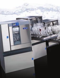 Glassware Washers SteamScrubber and FlaskScrubber Point-of-Use Glassware Washers The NEW, re-designed Labconco Laboratory Glassware Washers offer more options and versatility than ever and offer a