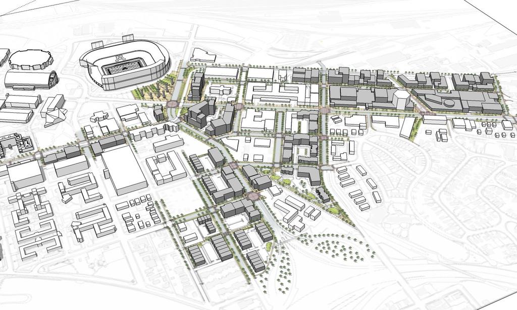 Public Realm Design Principles, Goals and Objectives The design principles, goals and objectives serve as a foundation on which the Stadium Village Station Area Public Realm and Connectivity plan and