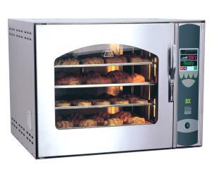 The ovens in the range are of stainless steel construction and some have removable tray racks to aid cleaning.