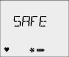 Technical Reference Guide Safe Mode If enabled, SAFE displays continuously on the LCD unless an alarm condition occurs. display the high peak concentration until the alarm condition no longer exists.