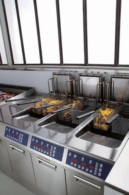 prevents the machine from operating without water in the well 700XP Automatic pasta cooker Automatic Fryer HP Offer customers high quality and healthy fried dishes without the wait.