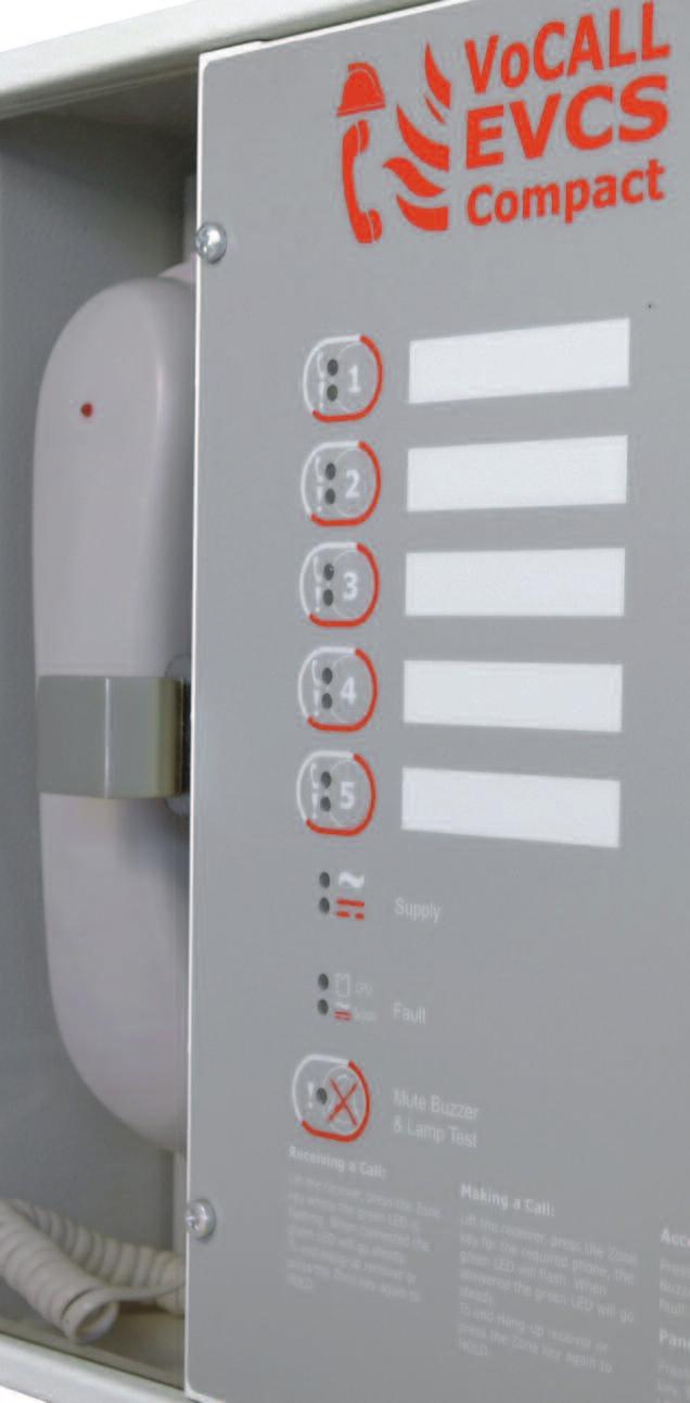 This system comprises of the 5 line exchange unit and up to 5 outstations (type A, type B, emergency assist alarms or in Far East and Middle East applications jack plates).