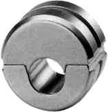 All of the pressing dies that can be used in these models are half-circles, regardless of the type of crimping or pressing being carried out.