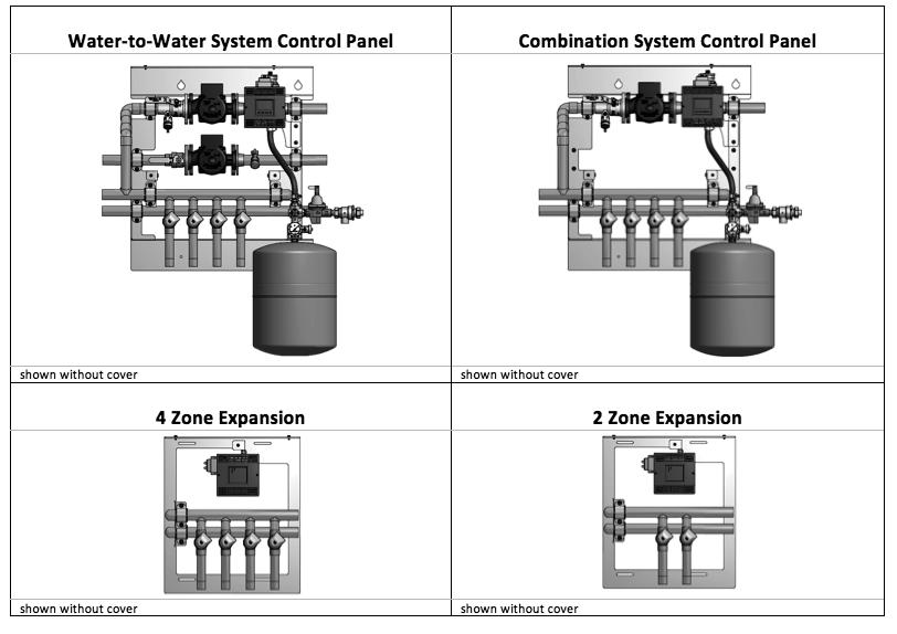 Features and Benefits cont. Hydrologic is easy to select for water-to-water or combination heat pump based systems.