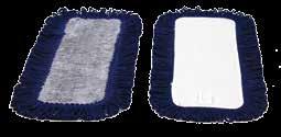 Cleaning Durable double stitched edges Velcro backing Multiple colors: blue, green, red Can