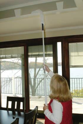dust-up high reach duster dust-up super microfiber towel The Dust-Up High Reach Duster is an excellent tool for dusting in hard to