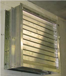 Ventilation Types External HVAC Air Handling units external with ducting into vault Fire dampers in duct work Security grilles on ductwork Internal HVAC Air Conditioning units inside vault No outside