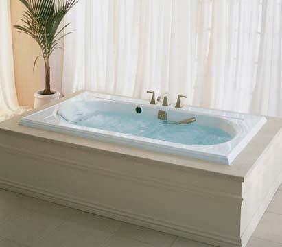 Memoirs 6' Bath Whirlpool with Massage Experience K-1418-M 72"