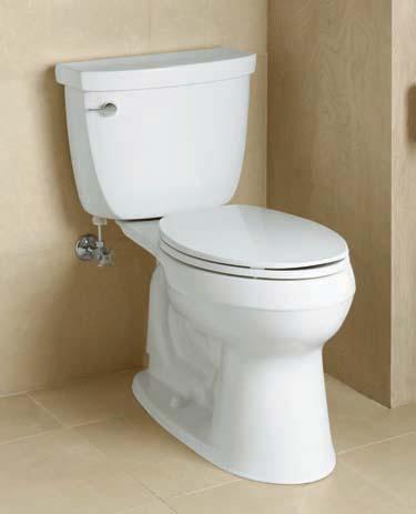 San Raphael Toilet K-3466 39" x 20 3 /8" x 23 1 /4" Includes
