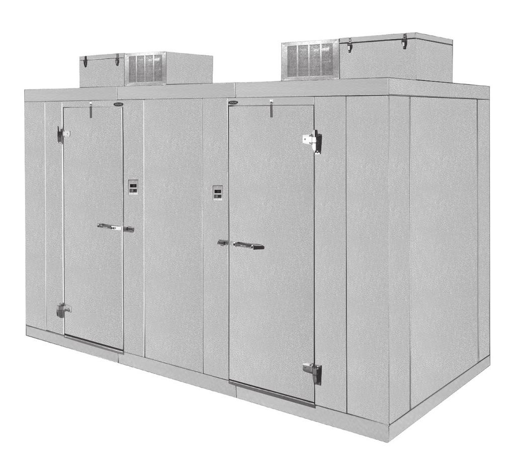 Combination Kold Locker Compartment Sizes: The Kold Locker combination cooler/ freezer line is available in 6-7 high and 7-7 high models and are all supplied complete