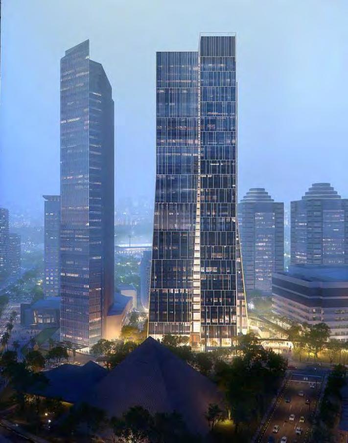 Sequis Tower : An Alternative Urbanism LEED Platinum Rating An international grade A office building located in SCBD (Sudirman CBD), Jakarta GFA of approx.