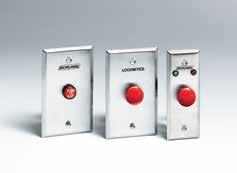 the two redundant and directionally opposed infrared beams activates the relay 67 Series Touchbar 700 Series pushbuttons Designed for standard-duty commercial applications Used to control the ingress