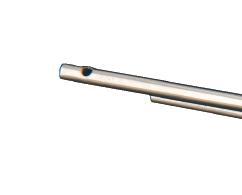 8mm), double packed Stainless steel tube with colour coded luer connector for microsuction use Also suitable for use with syringe as irrigation device Available in 86, 110 and 120mm lengths MICRO