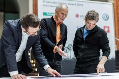 Image Captions Axel Meissner (left), Hansgrohe Product Manager,