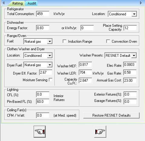 Modeling Lighting Accurately 19 Real Program Submittal: Rater defined 60% pin-based CFL