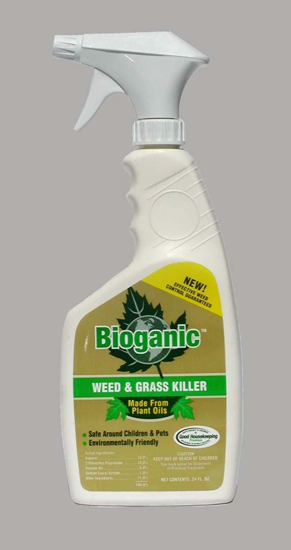 Postemergence Herbicides Bioganic Weed & Grass Killer Active Ingredients Eugenol 2%