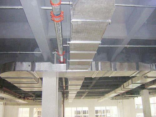 The main issues relating to ducted mechanical extract systems which often cause problems for designers are: The ductwork runs underneath the ceiling, reducing the already restricted height normally
