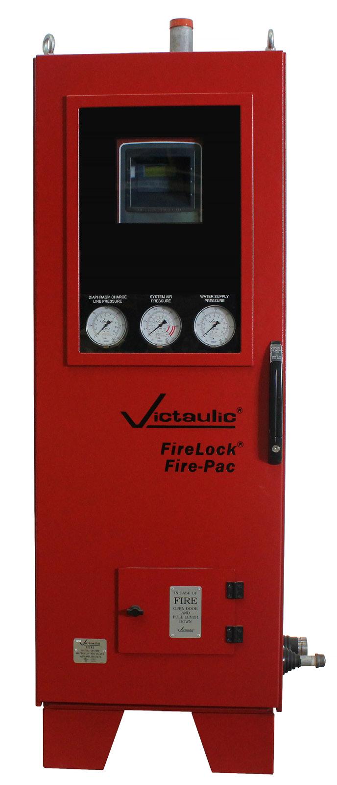 I-745 / Series 745 FireLock Fire-Pac for FireLock NXT Valves / Installation, Maintenance, Testing, and Wiring Manual REEIVING THE SHIPMENT The Victaulic Series 745 FireLock Fire-Pac is specified,