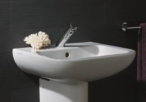 requiring a domestic look Portman 21 50cm basin (S225401) Right, left or one central tap