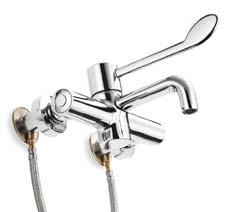 fittings Markwik 21 Wall mounted thermostatic basin/sink mixer (A4554AA) For use in