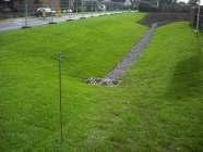 the under-drained Swale Swale at a