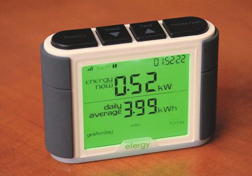 technology savings 25 Current Cost and Energy Monitors These systems show in real time what your energy usage is within your home.