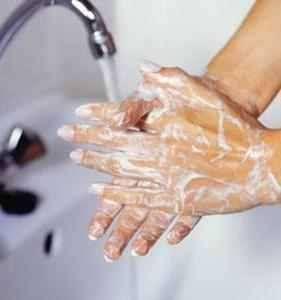 HANDWASHING Single most effective means to eliminate transmission of infections, At start of shift,
